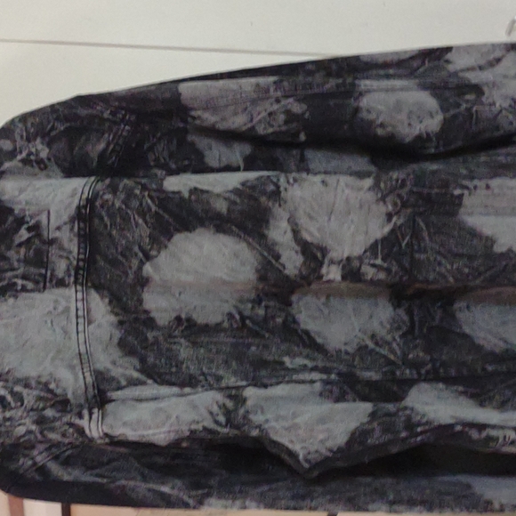 NWT Awesome Acid Wash Denim Jacket sz xl - Picture 7 of 7